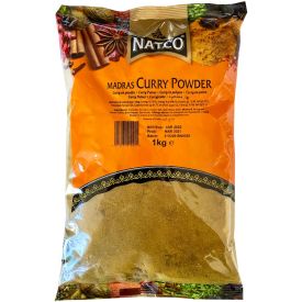 Natco Madras Curry powder-Hot 1kg