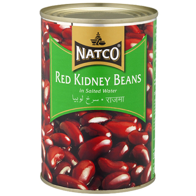 Natco Red Kidney beans boiled 400gram
