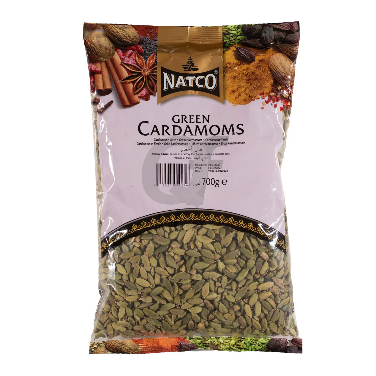 Natco Green Cardamom 700G