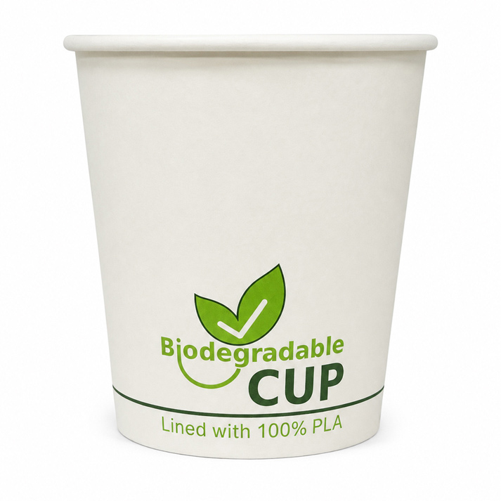 Bio Soup cup white/PLA 750ml/24oz 25pcs*20packs